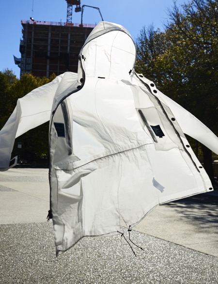 Fashion campaign photograph from the UAS capsule collection.