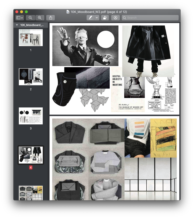 Website interface screenshot from a digital strategy project.