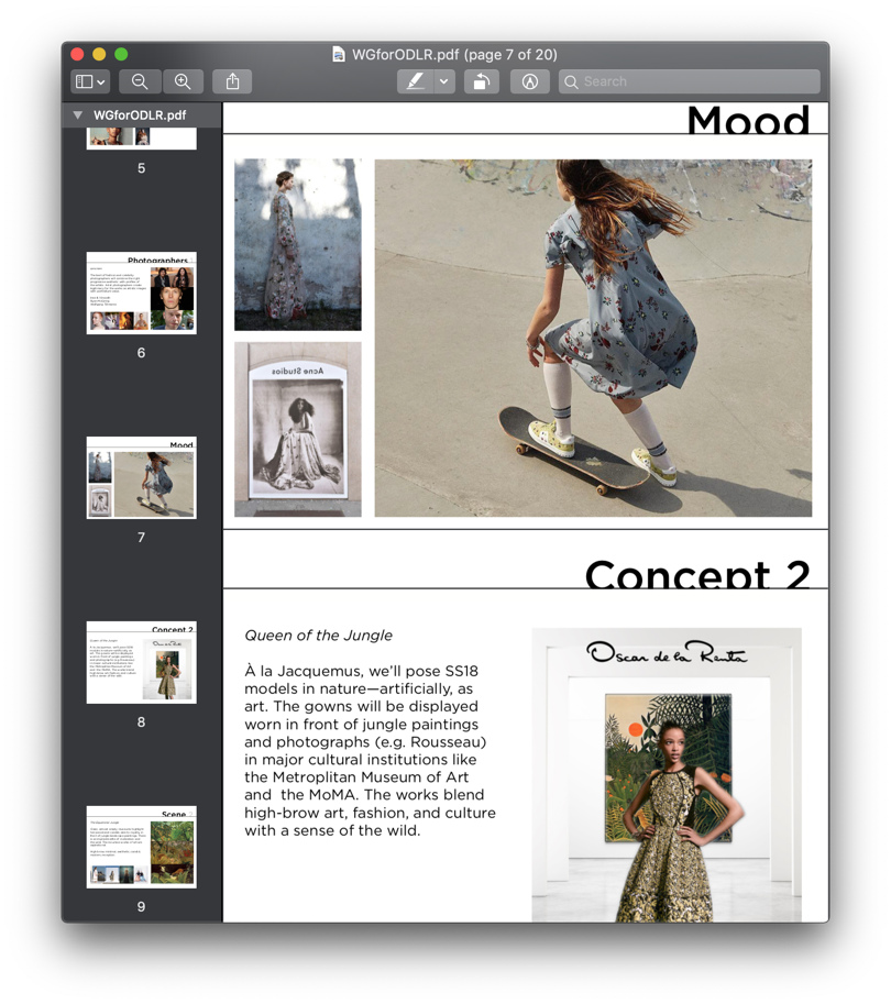 Website homepage screenshot from Wilton Gorske's portfolio.